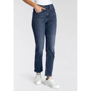 Levi's Dames 724 Button Shank Jeans, Allemaal met ritssluiting, 29W / 34L