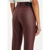 Levi's - Jeans 724™ Coated Straight - Kastanje - Katoen