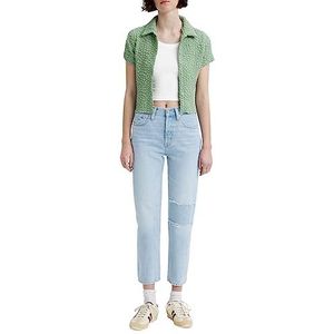 Levi's Dames 501 Crop Jeans, Cheer Camp, 24W / 26L