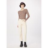 Levi's Dames Middy enkellaars Shorts, witte rook,