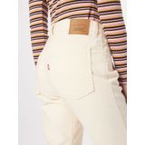 Levi's Dames Middy enkellaars Shorts, witte rook,