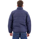 Levi's Peacoat Jas - Navy - Heren - Polyester - Steekzakken - Opstaande Kraag