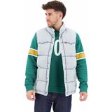 LEVI'S - Bodywarmer - Lichtblauw - Katoen - Kort - Zonder Kraag