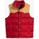 LEVI'S - Bodywarmer - Rood - Polyester