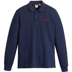 Levi's - A5797-0001 Polo - Marineblauw - Katoen - Lange Mouwen