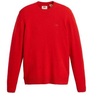 Levi´s - Original Housemark Sweatshirt - Grijs - Wol