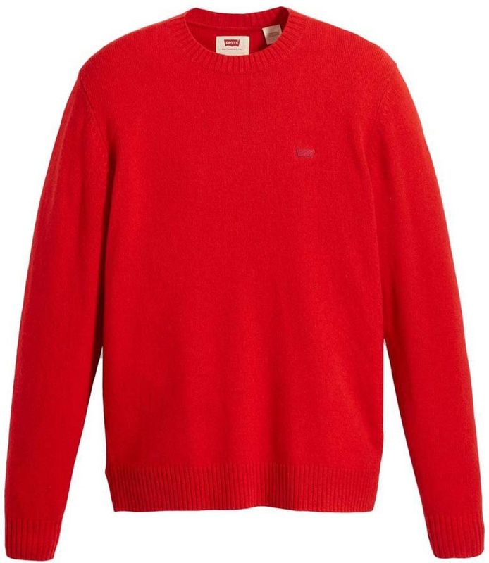 Levi´s - Original Housemark Sweatshirt - Grijs - Wol