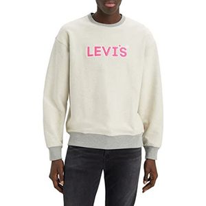 Levi's heren Relaxd Graphic Crew, Headline Logo Mhg, L