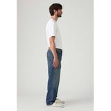 568 Stay Loose - Baggy Broek - Blauw - Katoen - Denim