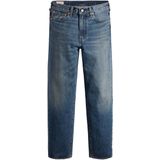568 Stay Loose - Baggy Broek - Blauw - Katoen - Denim