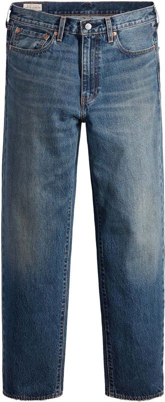 568 Stay Loose - Baggy Broek - Blauw - Katoen - Denim