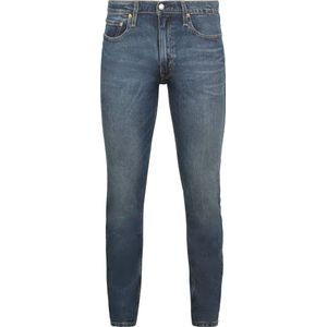 LEVI'S - Slim Jeans 511 - Blauw - Katoen