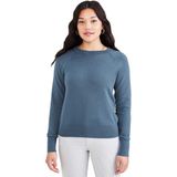 Dockers - High-Waisted Flared Chino - Blauw - 68% Katoen, 29% Hennep, 3% Elastaan