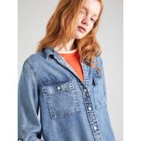 Blouse - Effen - Lyocell - Lange Mouw - Wijde Pasvorm