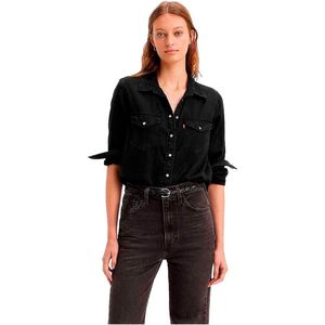 Western - Overhemd - Denim - Katoen - Lange Mouwen