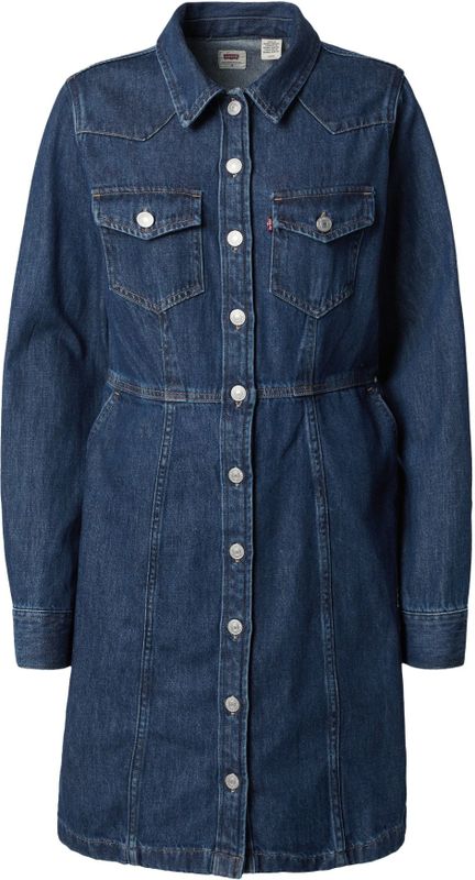 Levi's® Jeanskleid FLYNN WESTERN CORE DRES (Neue Kollektion)