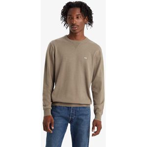 Housemark - Sweater - Lichtgrijs - Katoen, Polyamide, Elastaan