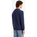 Levi's - A7207-0002 Pullover - Marineblauw - Katoen - Lange Mouwen