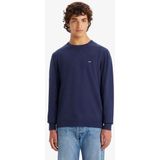 Levi's - A7207-0002 Pullover - Marineblauw - Katoen - Lange Mouwen