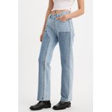 Levi's, Dames, Jeans, Blauw, Maat: W27 L32 Denim,