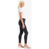 Jeans - Hoge Taille - Skinny Leg - Zwart - 97% Katoen 3% Elastaan