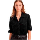 Levi's - ESSENTIAL WESTERN GOING STEADY 4 - T-shirt - Zwart - Dames