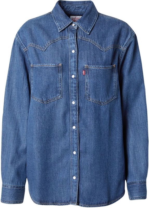 Teodora - Western Shirt - Zwart - TENCEL™ Lyocell