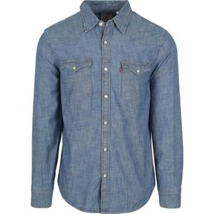 Levi´s - Barstow Western Overhemd - Blauw - Katoen