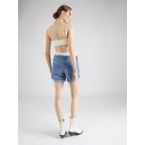 Levi's 501 Korte Broek - Mid Blauw Used Gewassen Kleur