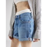 Levi's 501 Korte Broek - Mid Blauw Used Gewassen Kleur