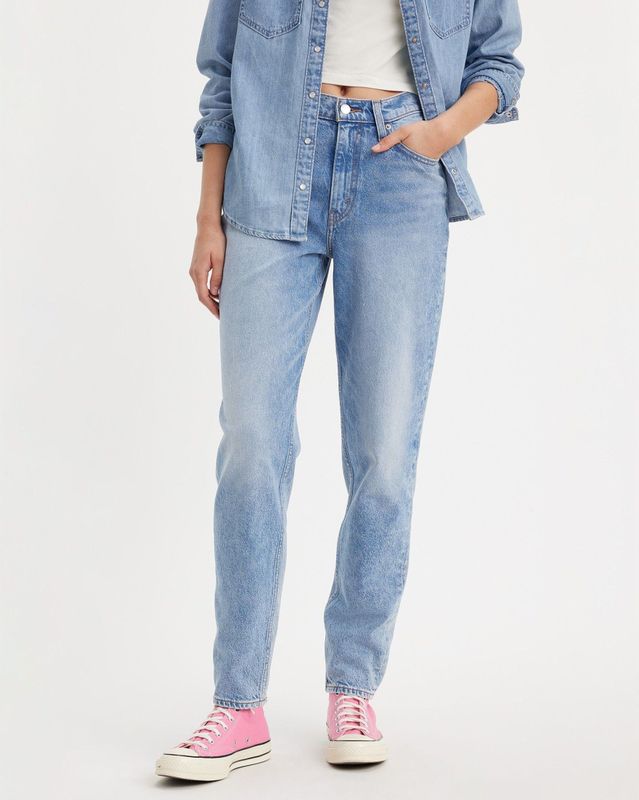 LEVI'S - Mom Jeans - Blauw - Denim