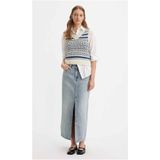 Lange rok, hoge taille LEVI'S. Denim materiaal. Maten 26 US - 34 EU. Blauw kleur