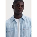Levi's - Barstow Standard Fit - Overhemd - Lichtblauw - Katoen