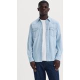 Levi's - Barstow Standard Fit - Overhemd - Lichtblauw - Katoen