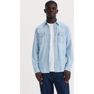 Levi's - Barstow Standard Fit - Overhemd - Lichtblauw - Katoen