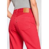 Levi's - 501 Crop - Jeans - Script Red - 27W / 28L