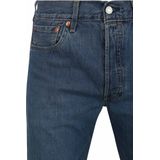 Levi's - 501 Origineel - Jeans - Grijs - Katoen, Denim