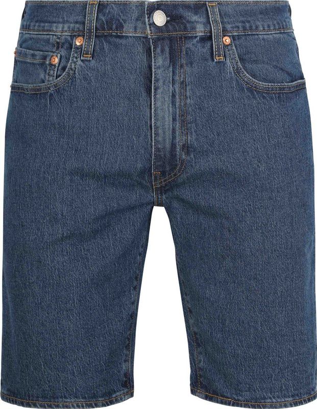 Levi's - Klassieke Bermuda Shorts - Korte Broek - Blauw - 100% Katoen