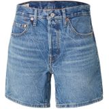 Levi's - 501® MID THIGH SHORT - Korte Broek - Blauw