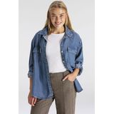 LEVI’S PLUS - Doreen Utility - Hemd - Blauw - 100% Lyocell