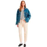 Levis  501® CROP  Broeken  dames Wit