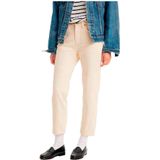 Levis  501® CROP  Broeken  dames Wit