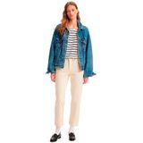 Levis  501® CROP  Broeken  dames Wit