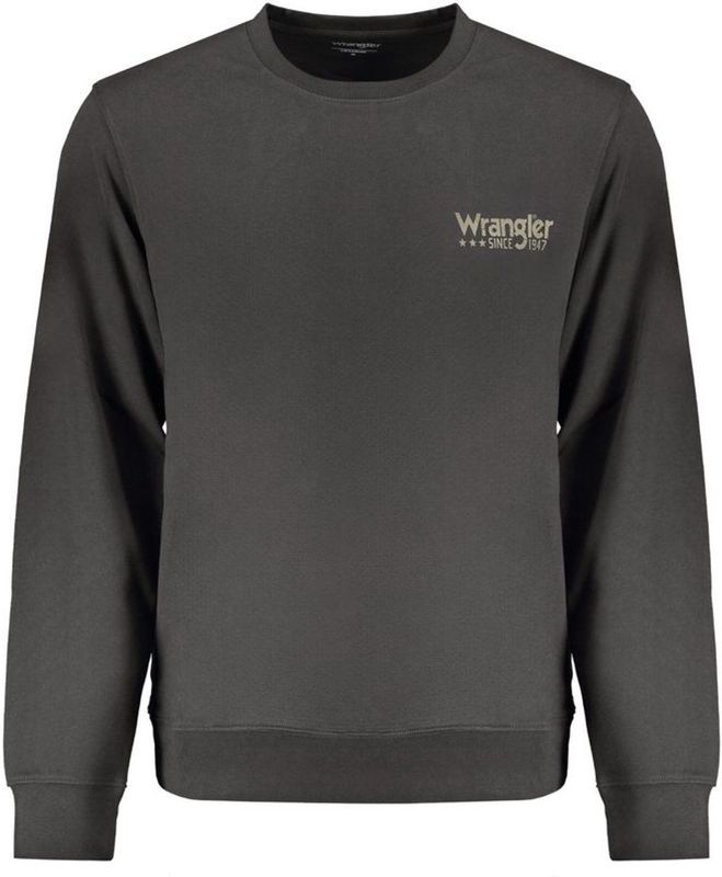 Crew Neck Sweatshirt - Zwart - Classic Style - Sweater