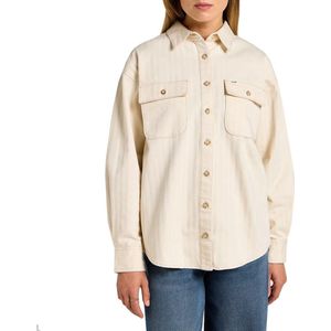 Lee - Working West Shirt - T-shirt - Ecru - Katoen