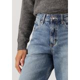 Lee - Rider Loose Jeans - Lichtblauw - Katoen/lyocell - Wijde Snit