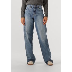 Lee - Rider Loose Jeans - Lichtblauw - Katoen/lyocell - Wijde Snit