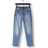 Lee - Carol - Spijkerbroek - Mintblue - 369-grams Denim, Hoge Taille, Cropped Model