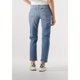 Lee - Carol - Spijkerbroek - Mintblue - 369-grams Denim, Hoge Taille, Cropped Model