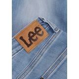 Lee - Carol - Spijkerbroek - Mintblue - 369-grams Denim, Hoge Taille, Cropped Model